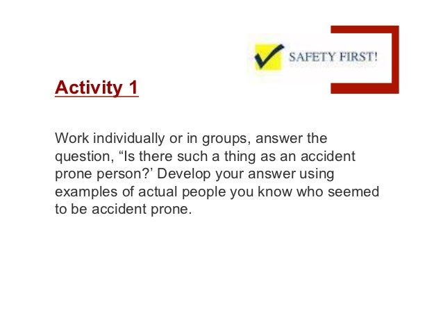 accident prevention in the workplace explain how you would reduce stress at work.